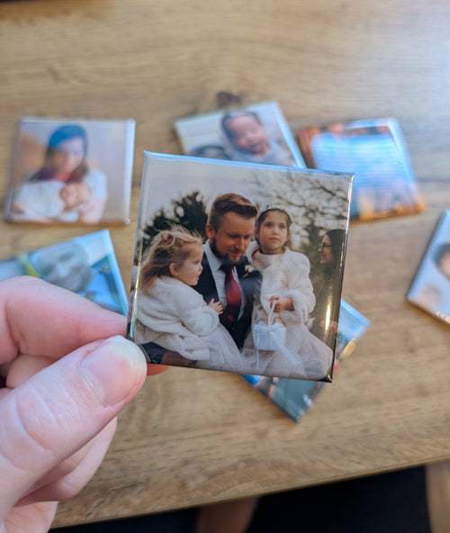 2×2 Square custom photo Magnets